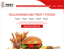 Tablet Screenshot of pier7.de
