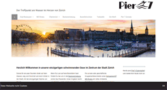 Desktop Screenshot of pier7.ch