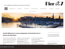 Tablet Screenshot of pier7.ch